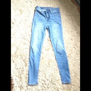 AE Super high rise jeans